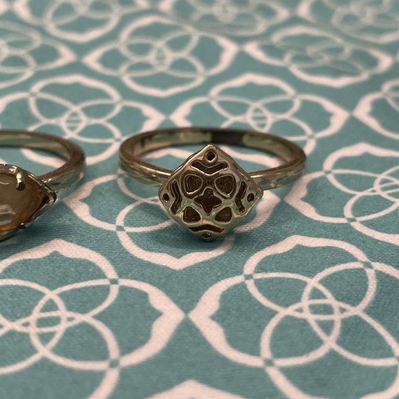 Kendra Scott Stackable Rings (3) - Picture 2 of 7